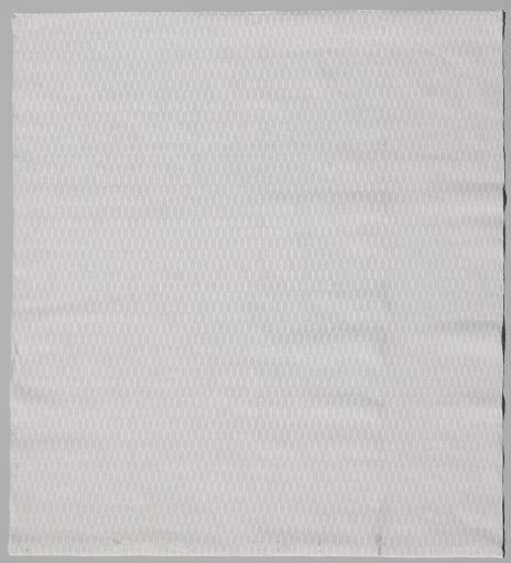 Linen damask tablecloth with chain pattern