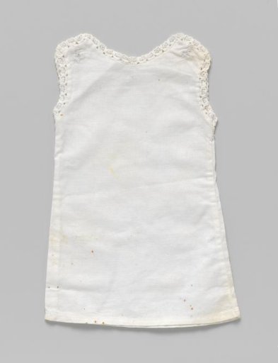 Shirt of cotton, sleeveless