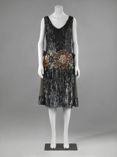 Short evening gown or dancing gown