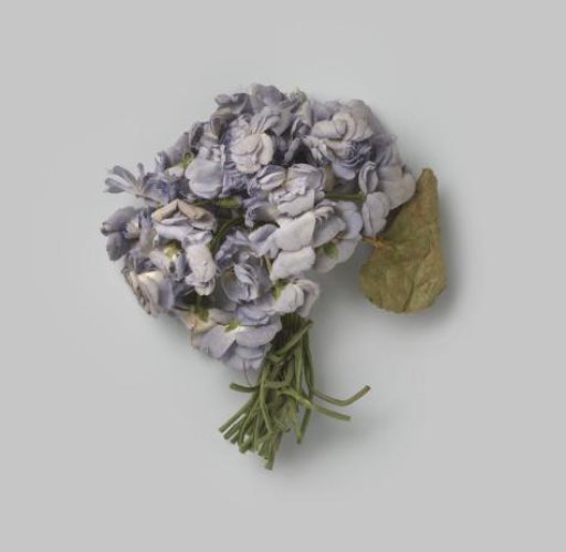 Corsage in the shape of a bunch of lilac lilacs