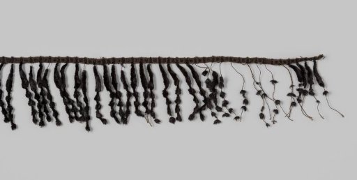 Metre of Black Chenille Fringe