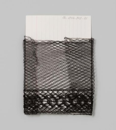 Strip of black lace