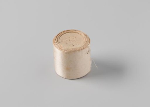 Roll with Cream Silk Satin Ribbon