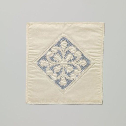 Embroidery with Bourbon lilies