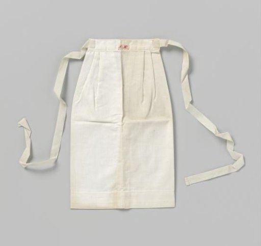 Skirt of cotton twill