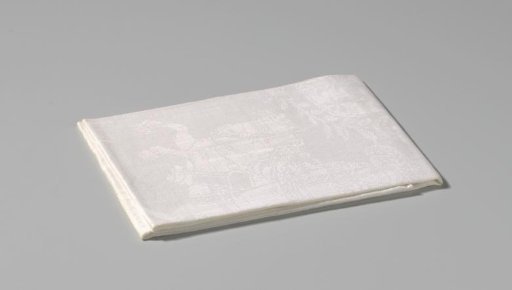 Napkin with the conquest of Neuhäusel, Gran, Buda and Pest by Leopold I, Emperor of Germany