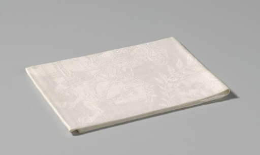 Napkin with the conquest of Neuhäusel, Gran, Buda and Pest by Leopold I, Emperor of Germany