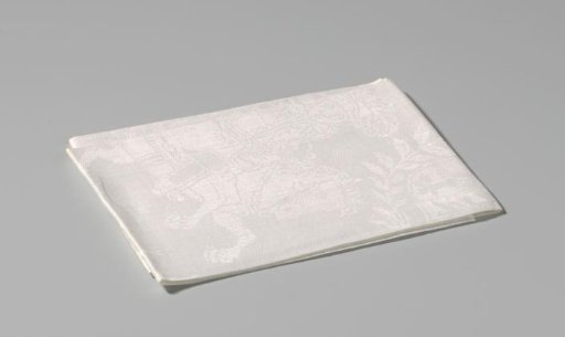 Napkin with the conquest of Neuhäusel, Gran, Buda and Pest by Leopold I, Emperor of Germany