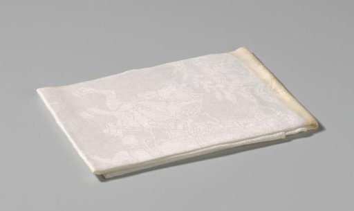 Napkin with the conquest of Neuhäusel, Gran, Buda and Pest by Leopold I, Emperor of Germany