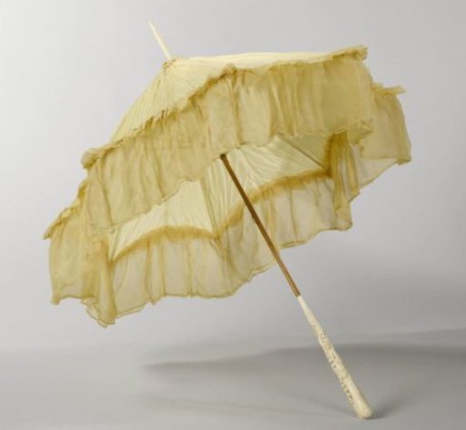 Parasol with knob