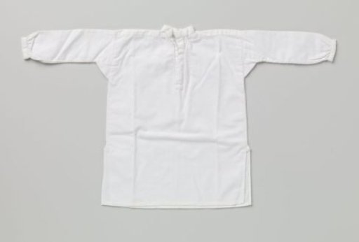 Shirt of linen, needlework