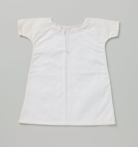 Shirt with half sleeves, small model, made at the Normal School in Deventer