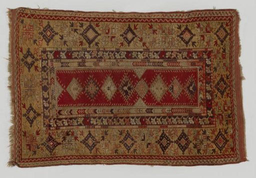 Prayer rug, so-called checkered prayer rug, MELAS