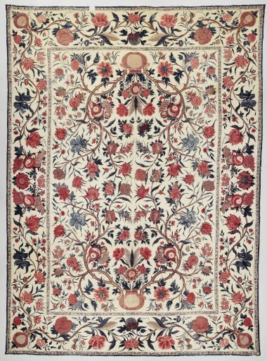 Palempore with a pattern of vases