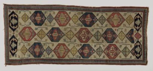 Hexagonal carpet, KARABAGH or SHIRWAN