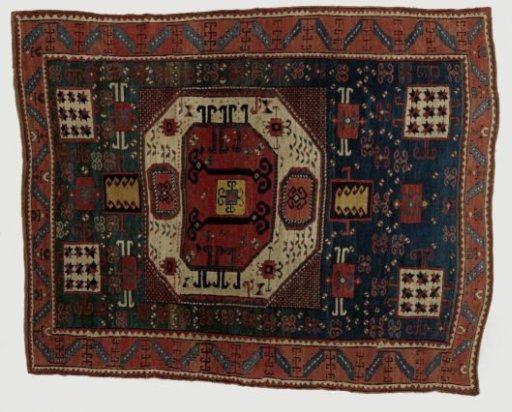 Medallion carpet, so-called HOLBEIN-VARIANT, KAZAK