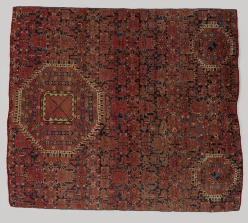 Fragment of an Oriental carpet