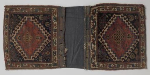 Saddlebag, consisting of several sewn-together bags