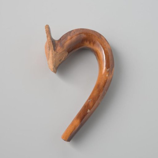 Fragment of a handle (De Caluwe kiln waste)