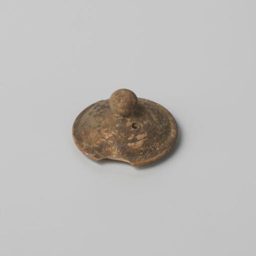 Unglazed Lid (De Caluwe bakafval)