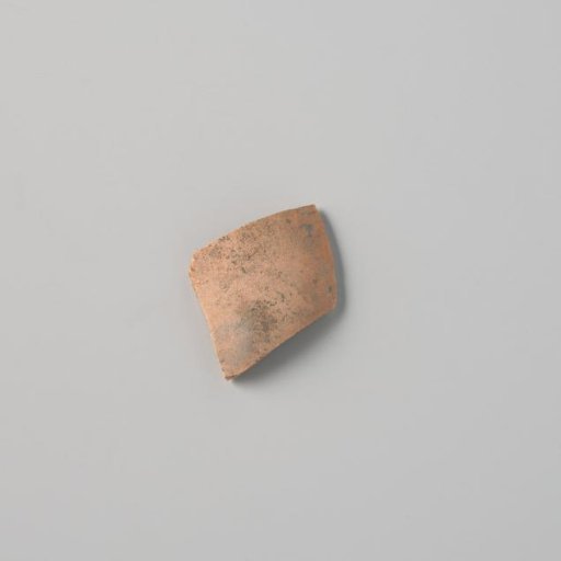 A fragment of unglazed earthenware (De Caluwe kiln waste)