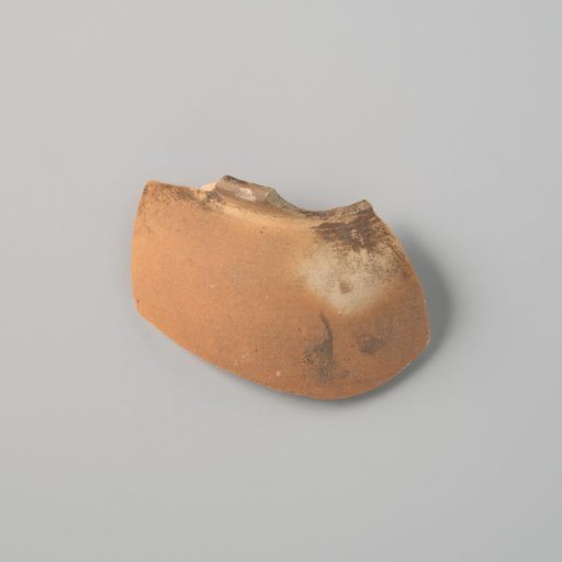 Sherd of unglazed earthenware (De Caluwe bakafval)