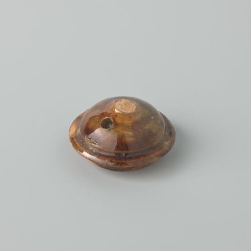 Glazed Lid of a Teapot (De Caluwe Kiln Waste)