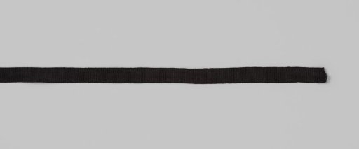 Black silk rips ribbon