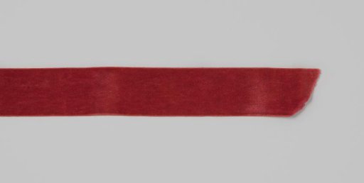 Ribbon of rose-red velvet