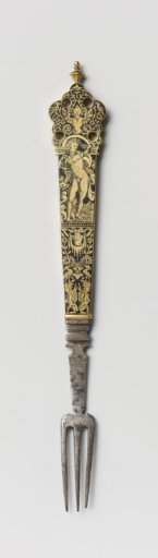 Fork, belonging to bridal cutlery