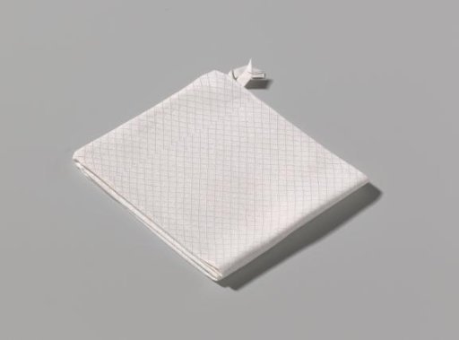 Handdoek van linnendamast