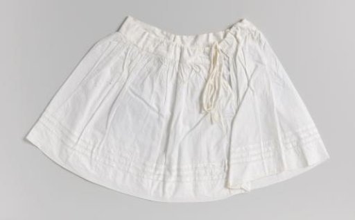 Petticoat of White Cotton