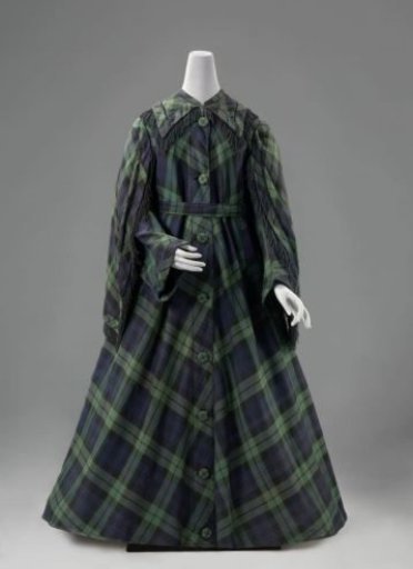 Black Watch tartan coat