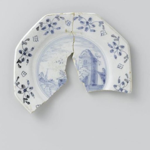 Fragmentary plate