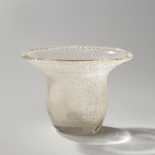 Vase with tincraquelé