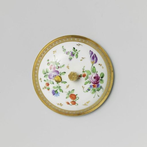 Cover with bouquets