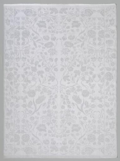 Napkin of white linen