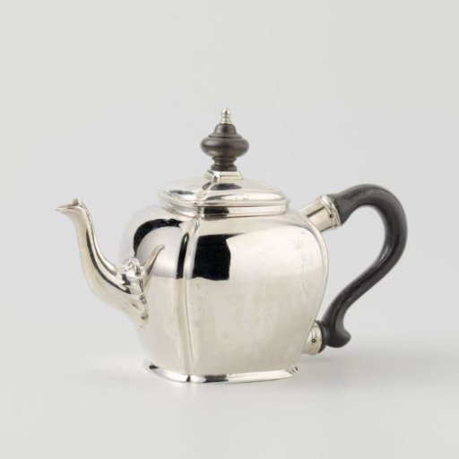 Cooking Pot, Square, with Splayed Corners