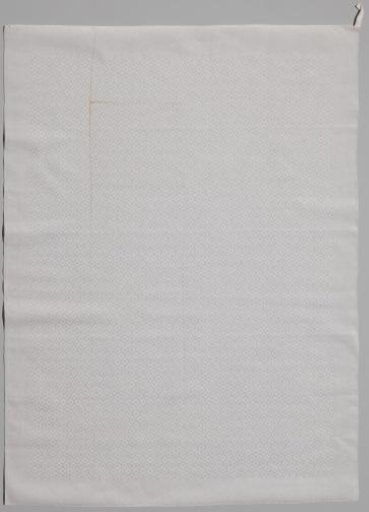 Towel of white linen