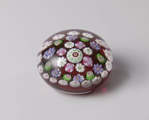 Paperweight of Millefiori Glass