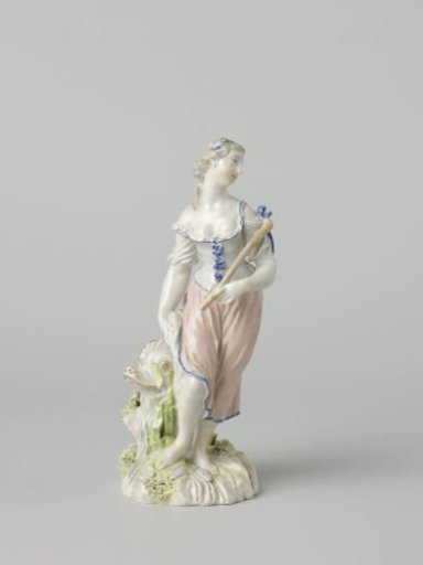 Figure of a woman with fish