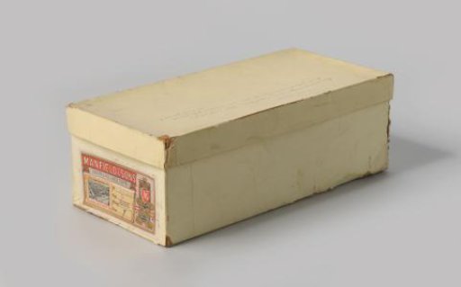 Box of bridal shoes
