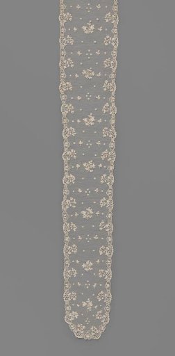 Barb of needle lace