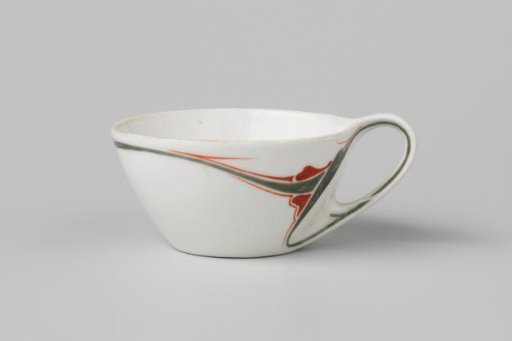 Cup with stylized floral motifs