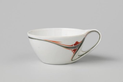 Cup with stylized floral motifs