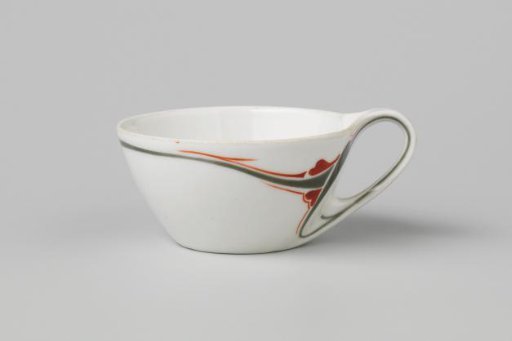 Cup with stylized floral motifs