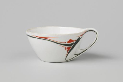 Cup with stylized floral motifs