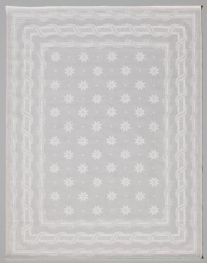 Linen Damask Napkin with Stars