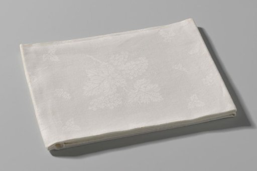 Napkin of Linnendamast with Grapes