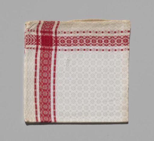 Linen damask finger towel